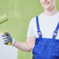 happy painter